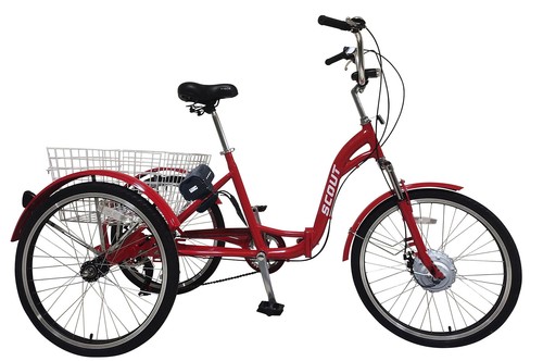 ELECTRIC TRICYCLE, FOLDING, 6 GEARS, 250W, 12.8AH BATTERY, E-TRIKE, UK, ebike - Picture 12 of 13