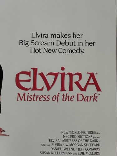 Poster Elvira Mistress of the Dark 430mm x 650mm - Picture 6 of 7