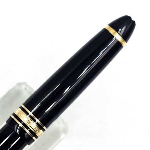 Montblanc Meisterstuck 146 Le Grand Black & Gold Fountain Pen 14k 585 4810 Used - 第 4/10 張圖片