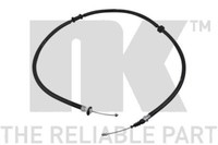 NK 9023148 Seilzug, Feststellbremse Passend FüR Fiat