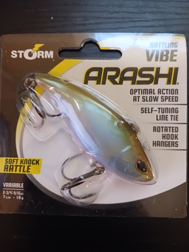Storm Arashi Vibe 2 3/4 inch Ghost Hitch Lipless Crankbait Bass - 第 1/2 張圖片