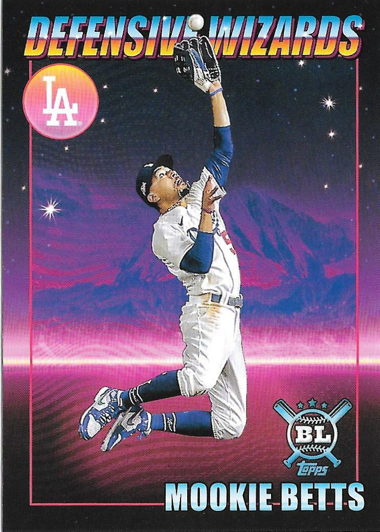 2021 Topps Big League MOOKIE BETTS Defensive Wizards - DODGERS