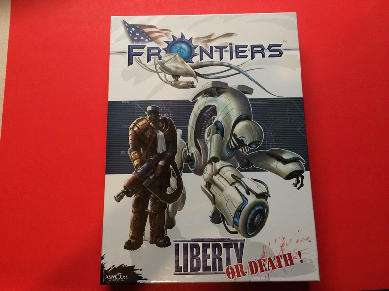 FRONTIERS Liberty Or Death! Scifi Wargame Factory Sealed for ages 10 and Up