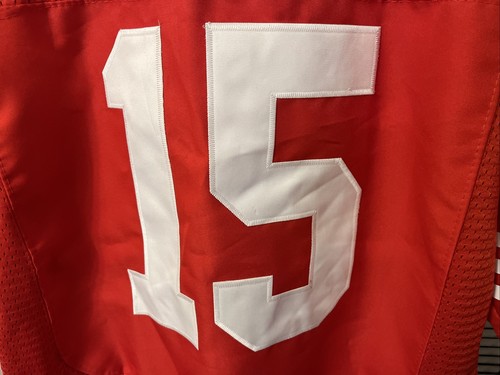 NIKE AUTHENTIC SAN FRANCISCO 49ERS ELITE JERSEY MICHAEL CRABTREE NWT XL 52 Red - Picture 11 of 16