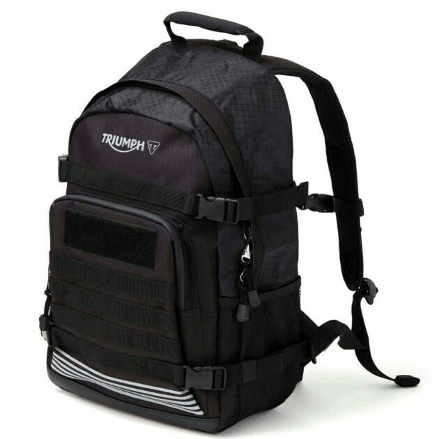 Triumph T18-12Hr Motorcycle Backpack - Black (MLUS18320) for sale ...