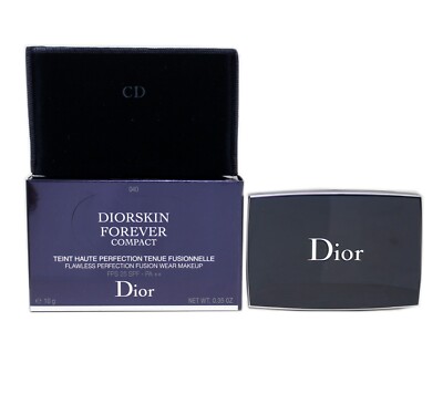 DIORSKIN FOREVER COMPACT FLAWLESS PERFECTION SPF 25 PA++ 10G 40 HONEY BEIGE NIB