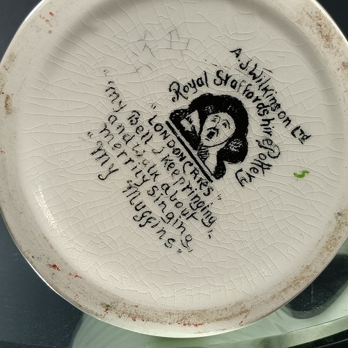 Royal Staffordshire Keramik Stein, Der Muffin-Mann - London weint, von AJ Wilkinson - Bild 8 von 10