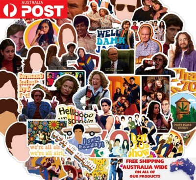 50x TV Series That 70's Show Sticker Pack Waterproof Graffiti Decal Laptop Gift