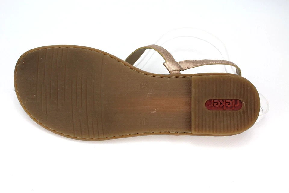 Rieker Gr.39 Damen Comfort Sandalen Sandaletten Slipper Sommer TOP 348 D - Bild 4 von 4