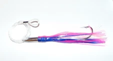 Tuna Dart Trolling LURE Wahoo,Dorado,Mahi,ONO Mylar Skirt Fishing Bait Rigged