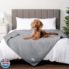 PetAmi Waterproof Dog Blanket for Extra Large Dogs, Reversible So