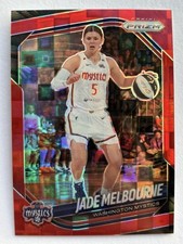 2025 Panini WNBA Prizm Jade Melbourne Red Pandora 10/199 Washington Mystics