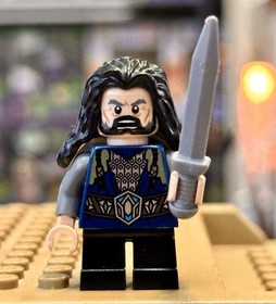 Lego Thorin Oakenshield Lord of the Rings Hobbit Minifigure 79002 Attack Wargs