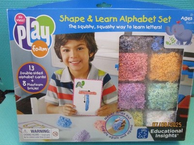 No Mess Play Schaumstoff Form & Lernen Alphabet Set