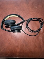Beats Dr Dre Solo HD wired headphones black working w/cord See Descrip