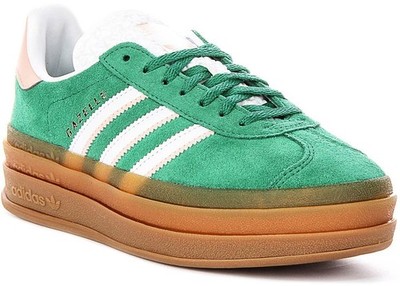 Adidas Gazelle Bold Schnürschuhe Jungen Sneaker Grün EU 36-41