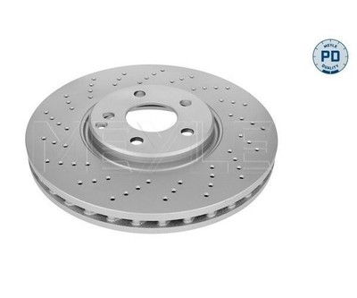 2 pieces brake disc Meyle 0835212113/PD front axle
