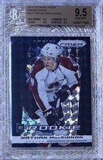 2013 PANINI PRIZM FINITE PRIZMS 1/1 NATHAN MACKINNON RC BGS 9.5 TRUE GEM