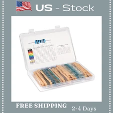 1000 PCS Resistor Kit 1/4 W +-1% Premium Metal Film Resistors Assortment Kit, 25