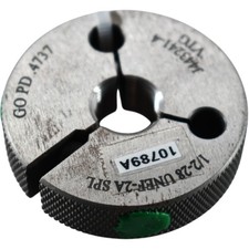 Vermont Gage J443241-4 1/2-28 UNEF 2A SPL GO Thread Ring Gage 0.4737 PD