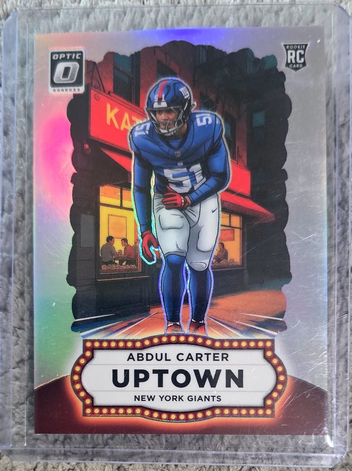 2025 Panini Donruss Optic - Uptowns Abdul Carter #1 (RC)