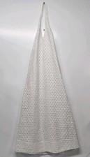 Women's Eyelet Maxi A-Line Dress - A New Day White S