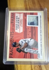 2019 Topps Pro Debut - Fragments of the Farm Relics Shao-Ching Chiang #FOF-CL...