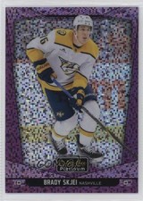 2024-25 O-Pee-Chee Platinum Violet Pixels 267/299 Brady Skjei #158 0p6
