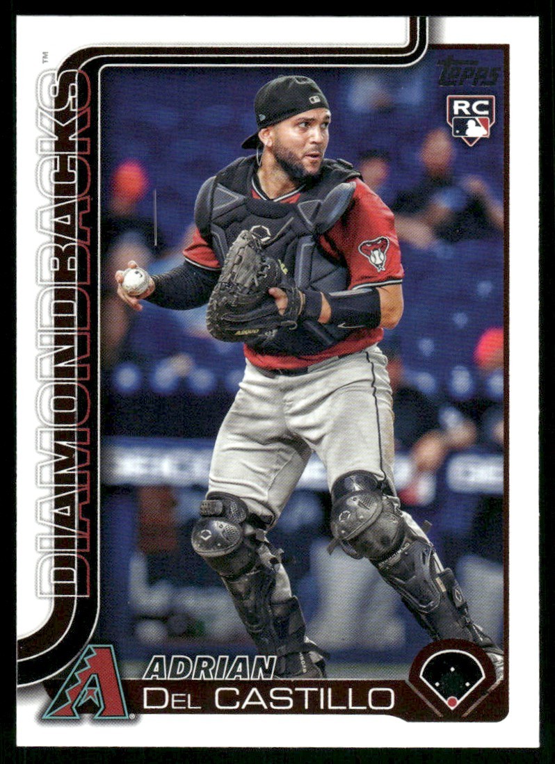 2025 Topps Adrian Del Castillo Rookie Arizona Diamondbacks #226
