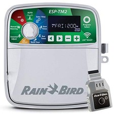 Rain-Bird ESP-TM2 Indoor Outdoor Irrigation WiFi Zone Controller Timer Grey