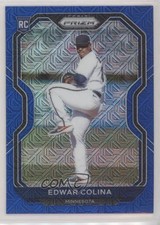 2021 Panini Prizm Blue Mojo Prizm 147/199 Edwar Colina #51 0eq8
