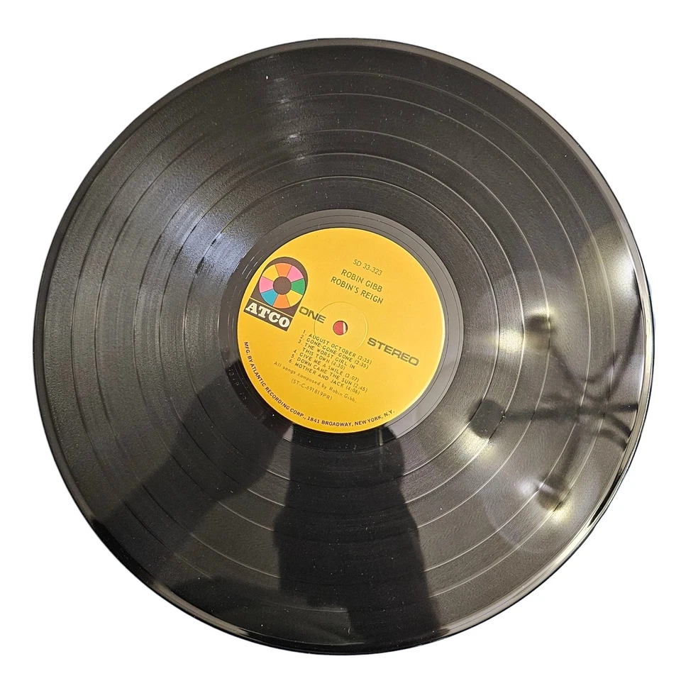 Robin Gibb – Robin's Reign LP Vinyl 1970 ATCO Records SD 33-323 VG+ Bee Gees Foto 3 de 3