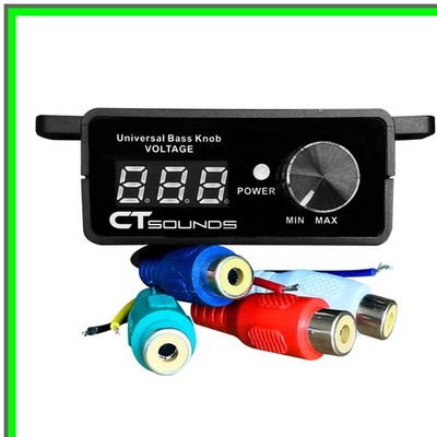 Universal B Knob Digital Voltmeter with Blue LED and Remote Gain Control