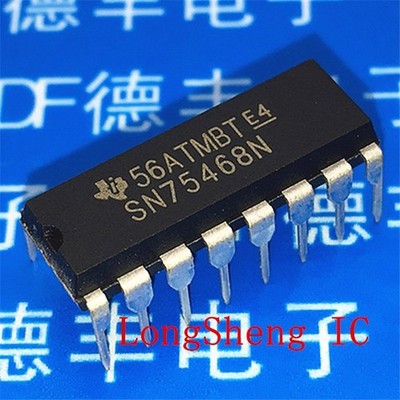 5PCS SN75468N IC DARL TRANSIST ARRAY HV 16-DIP 75468 SN75468 NEW *mz