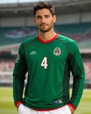 Totalmente Nuevo Selección Mexicana Vintage Retro 2002 Reedición Verde Japón Corea Corea