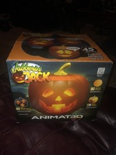 Mindscope Jabberin Jack Talking Pumpkin Built in Projector Speaker New Open Box