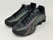 Nike Shox R4 SE Mens Reflective Black Seaweed Lemon Twist IM6596-001 Sz 10