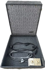 Vintage Webcor EP4820-1 Push Pull Mono Tube Amp Extension Speaker 1950s W/Remote