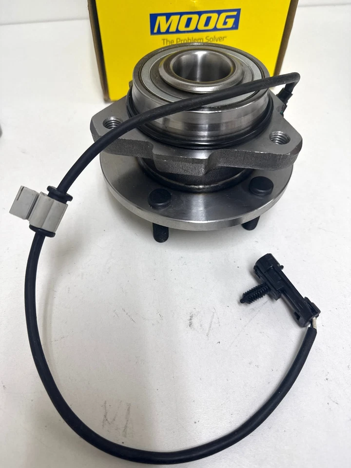 MOOG Front Wheel Bearing & Hub Assembly for Chevy Blazer S10 GMC Sonoma 4x4 4WD Foto 3 de 4