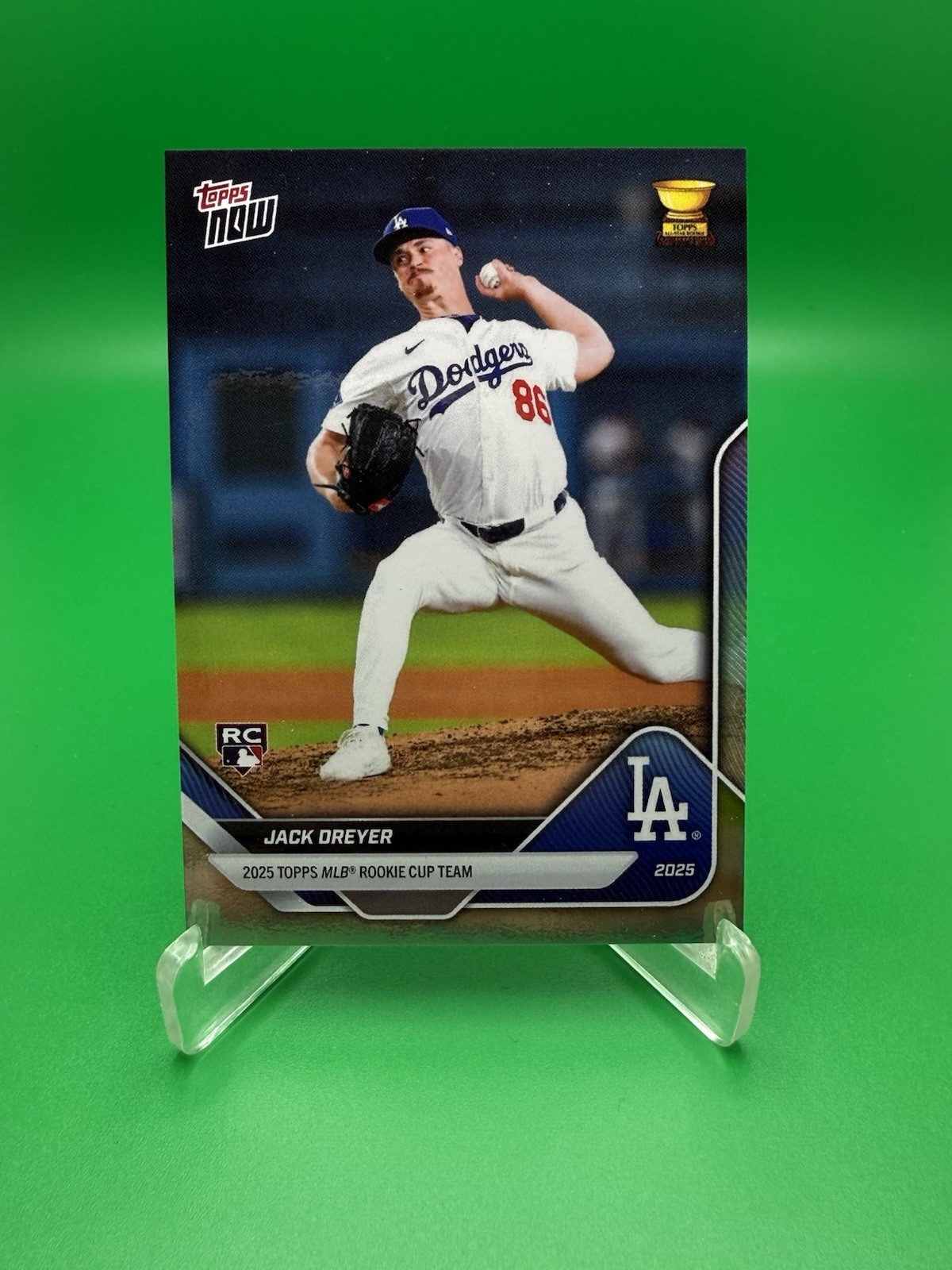 2025 Topps Now - Jack Dreyer #RC-12 Rainbow Foil & Series 2 Refractor
