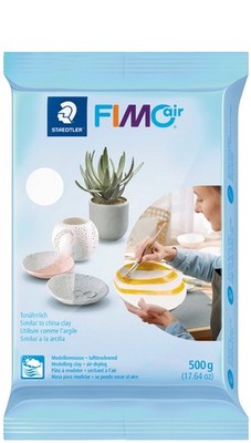 FIMO air Modelliermasse, lufthärtend, weiß, 1.000 g