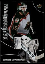 2001-02 Be a Player Between the Pipes Manny Fernandez Minnesota Wild #39