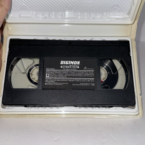 Digimon: Revenge of the Digital World VHS 2002 Clamshell - Imagen 3 de 3