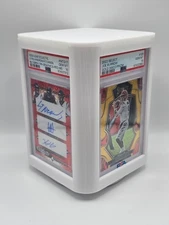 PSA Graded Card Rotating Display Case Storage Box 20 Graded Card Slabs Total