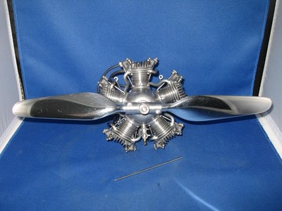 ORIGINAL MORTON M5 RADIAL Vintage Model Airplane Engine