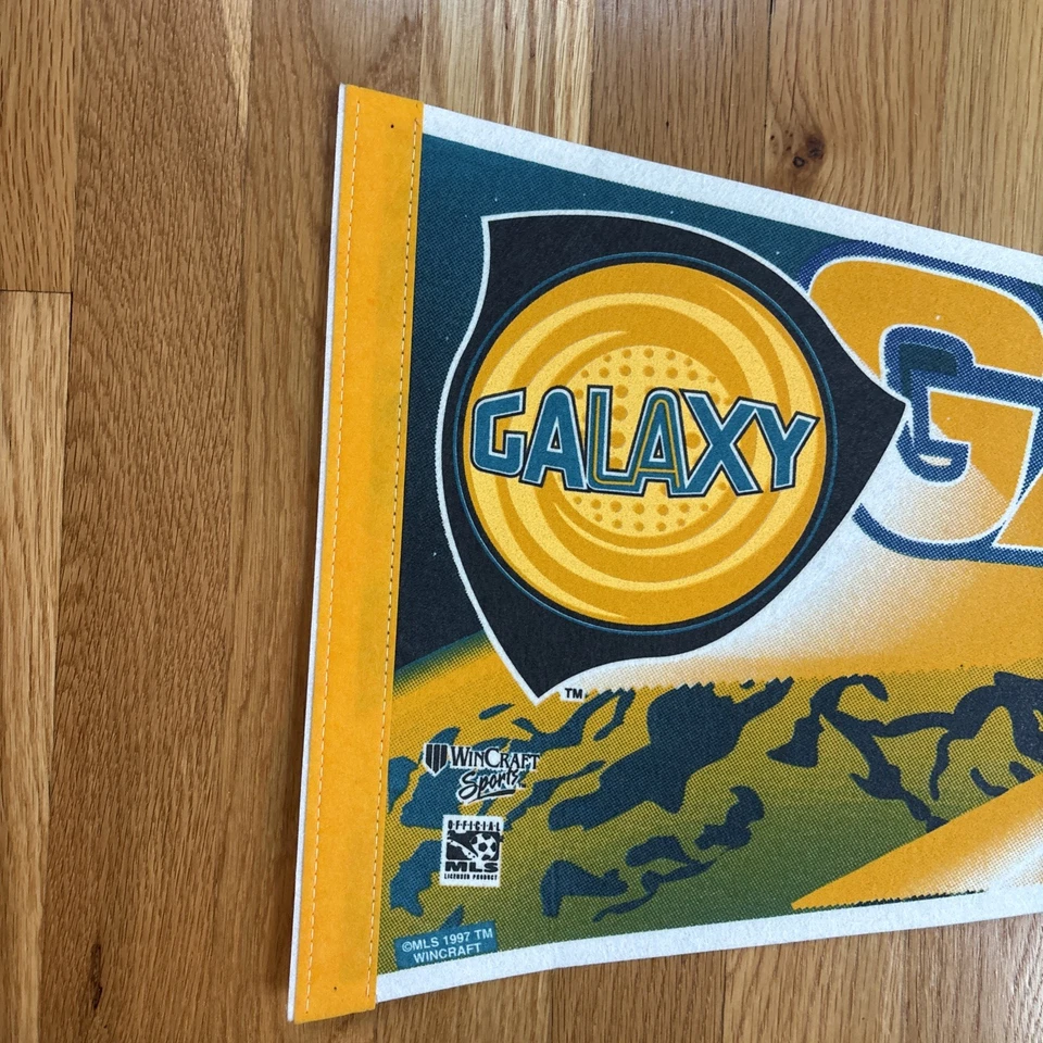Banderín de colección MLS Los Angeles Galaxy 1997 Foto 2 de 4