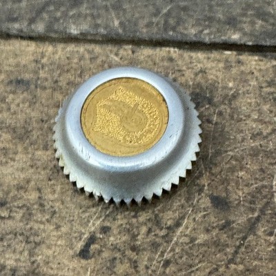 Campagnolo 50th Anniversary Pedal Dust Cap Record Alloy Gold
