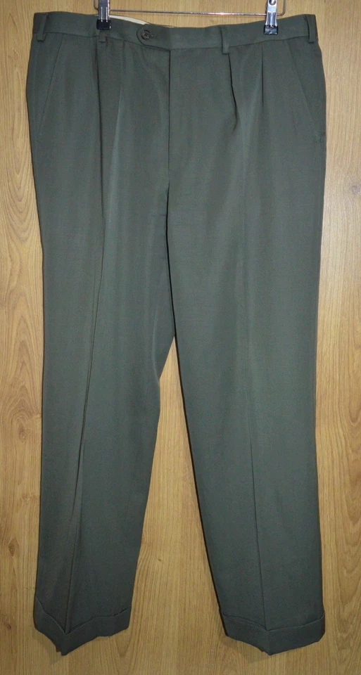 Blazer Austin Reed Chester Barrie Doble Pecho 2 Piezas Verde 44R Pantalón 36S Foto 3 de 4