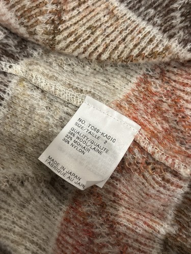 BNWT Tsumori Chisato Casual Women Knit Coat Size 2 - 38% Wool/32% Mohair - Bild 6 von 10
