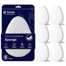 Esponjas Faciales Exfoliantes Limpieza Diaria Removedor Maquillaje Puntos 80